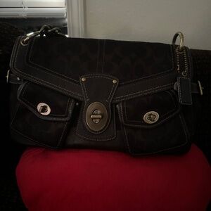 Vintage Rare Coach Handbag/Brown